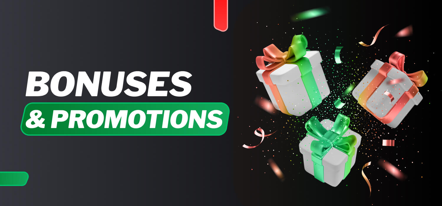 available bonuses at casino