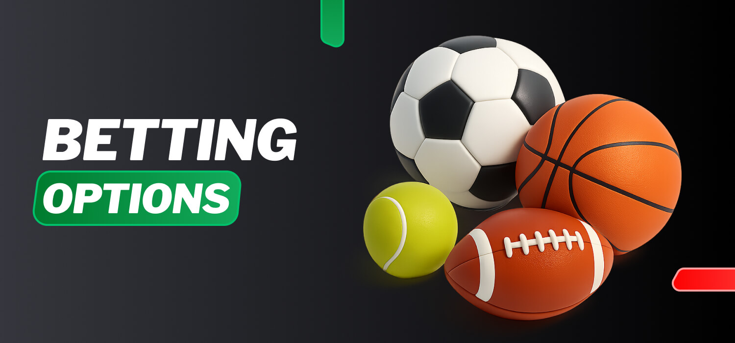 betting options for players at casino