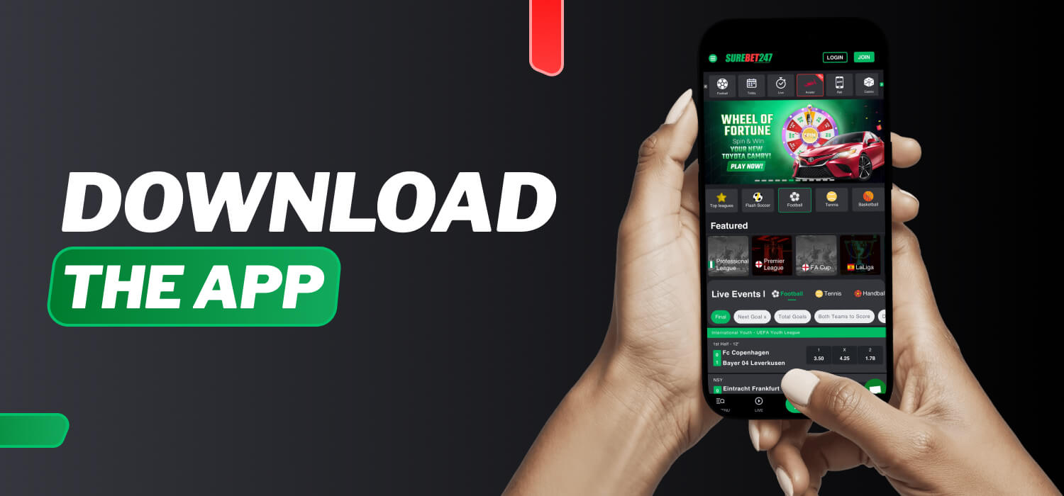 download the surebet casino app