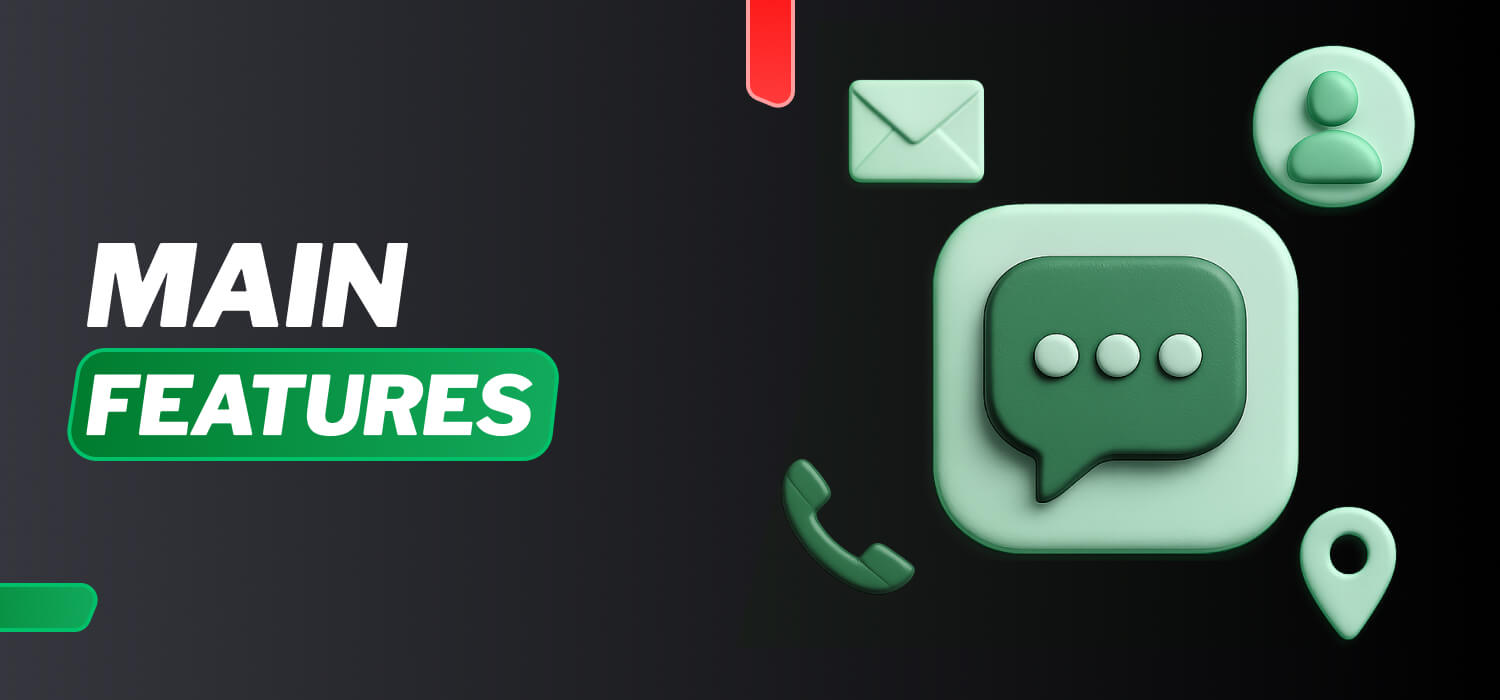 features and benefits of the app