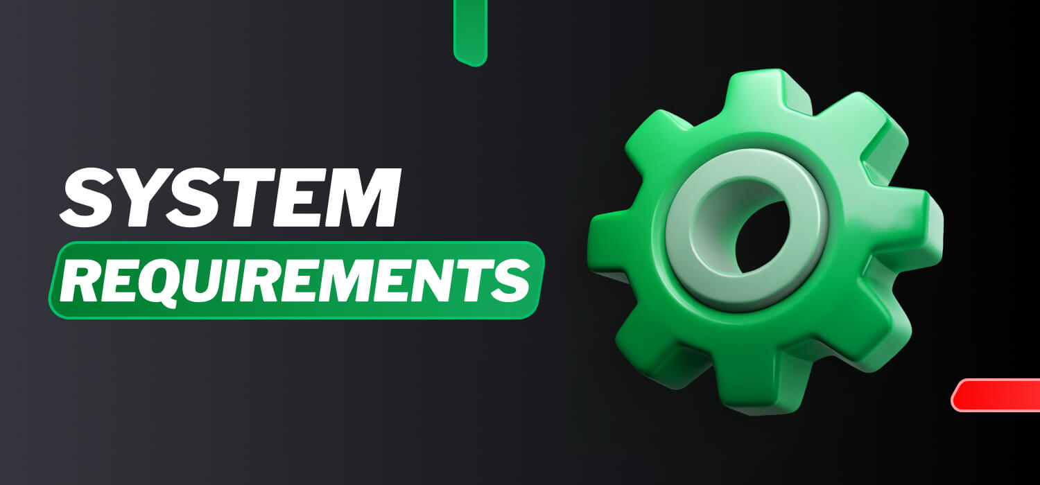 system requirements for casino app